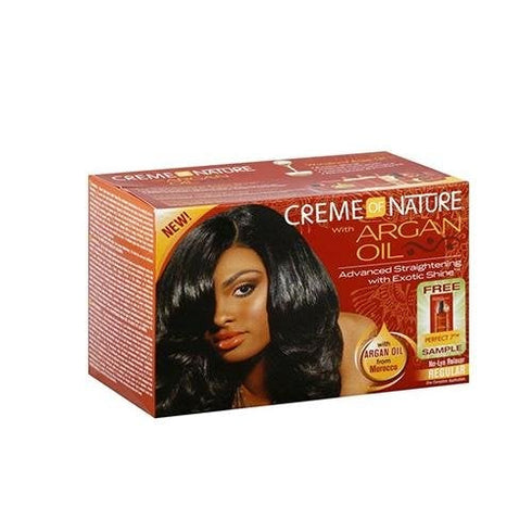 Creme of Nature Argan Oil Relaxer Kit 1 Application Regular